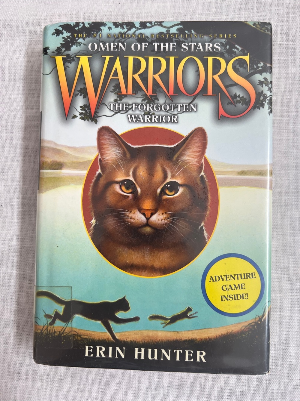 🌞 Warriors Omen of the stars The Forgotten Warrior Erin Hunter Hardcover book